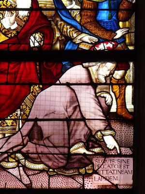 St.Patrice, Rouen 16.Jh. Detail