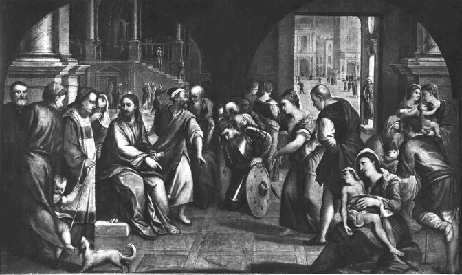 Bonifazio Veronese & Geh., Gall.dell'Accademia (Dep.Cini), Venezia (Lw.181x309cm)