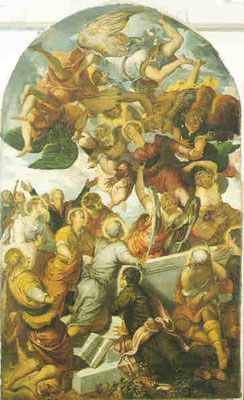 Jacomo Tintoretto, Himmelfahrt Mariens, Bamberg, Obere Pfarre