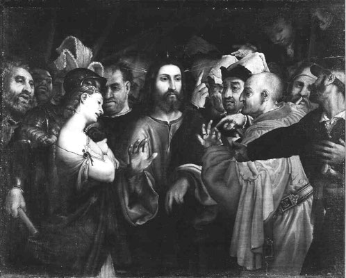 nach Lorenzo Lotto, Galleria di Palazzo Spada Rom, Lw.103,5x130,5cm