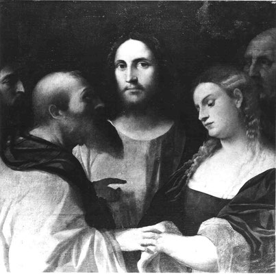 Jacopo Palma il Vecchio(1480-1528), Collezione Museo Capitolino, Rom (Lw.75x79cm)