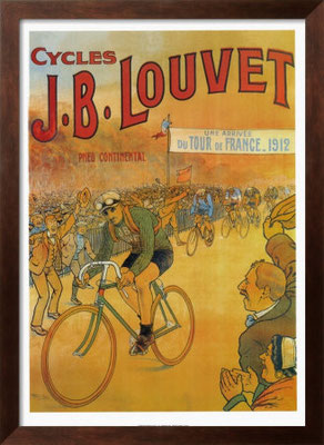 Plakat für Räder von J.B.Louvet 1912
