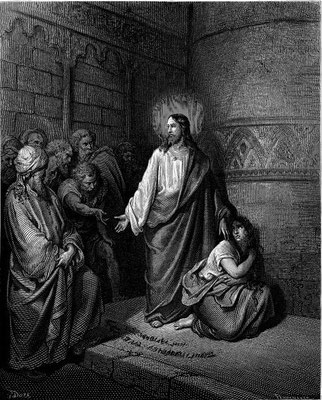 Gustave Doré (1832-1883), Stich zur Bibelillustration 1865