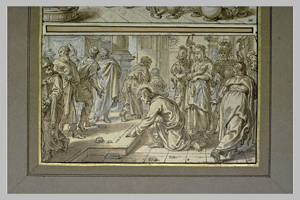 Abraham van Diepenbeek(Hertogenbosch 1596-1675 Antwerpen) Zeichnung Louvre