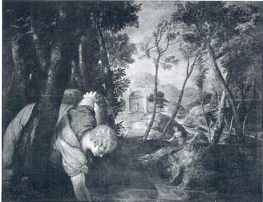 Jacopo Tintoretto, Narziss (und Echo), Rom, Galleria Colonna