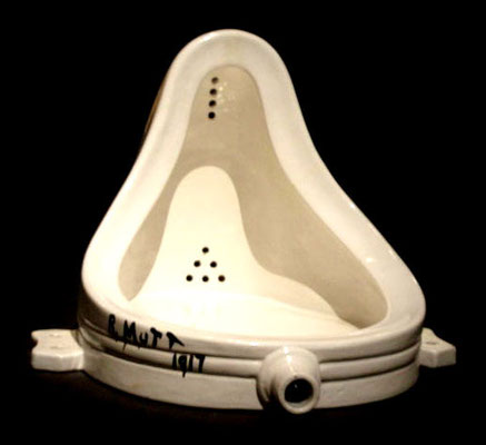 Marcel Duchamp, Fontaine readymade 1917, Paris centre Pompidou replique 1964