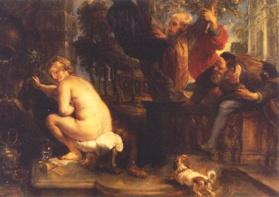 Peter Paul Rubens, Susanna 1636-40, München Alte Pinakothek