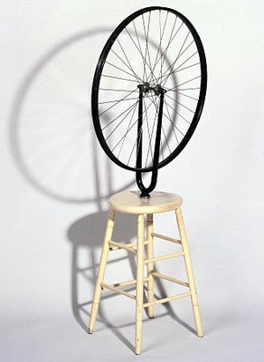 Marcel Duchamp (1887-1968), Fahrradrad 1913 (Kopie)