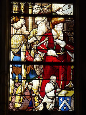 St.Patrice, Rouen (Südfenster, baie 16,Vitr.22) 16.Jh (ehem. aus St.Godard)