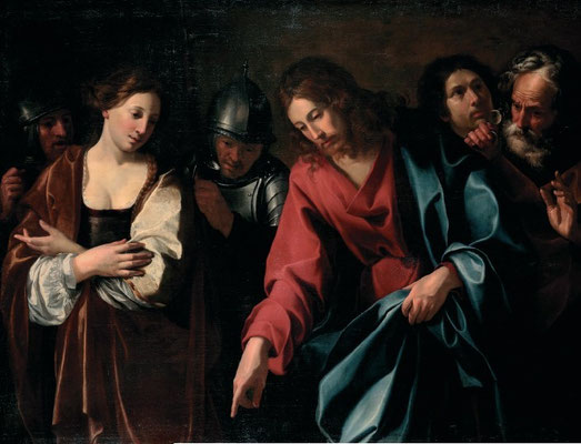 Nicolas Tournier (1590-1639 Toulouse), Kunsthandel Italien ("prodotto") Lw. 125x174cm