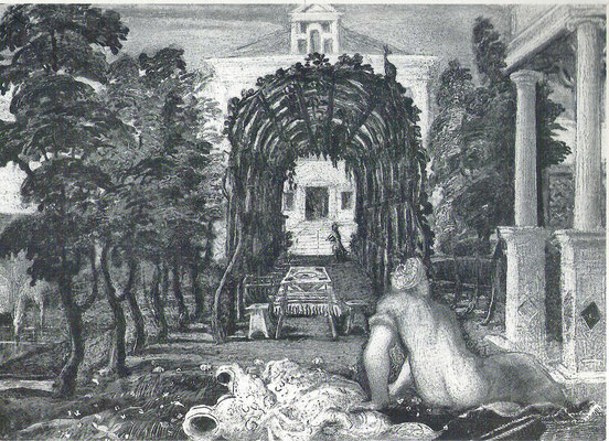 Jacopo Tintoretto, Susanna (Fragment), Holztafel. Coll.privata