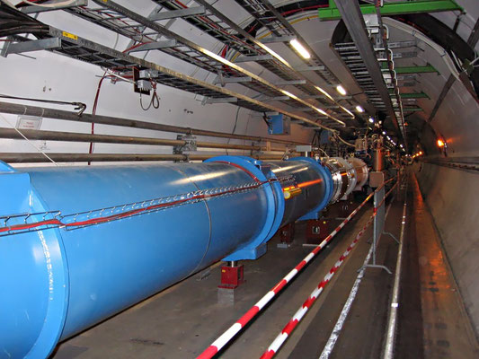 der CERN- Tunnel