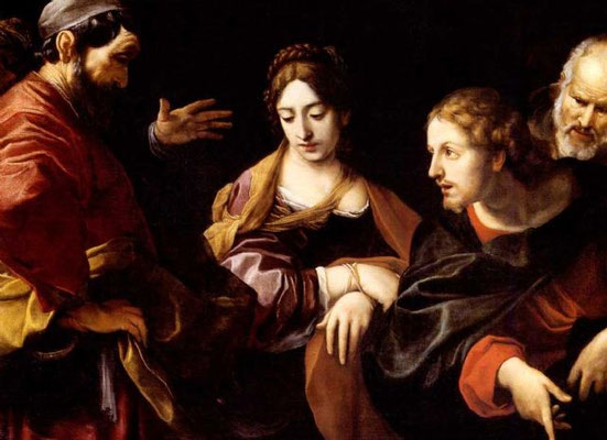 Alessandro Tiarini (1577-1668 Bologna) (Lw.115x151cm) Kunsthandel