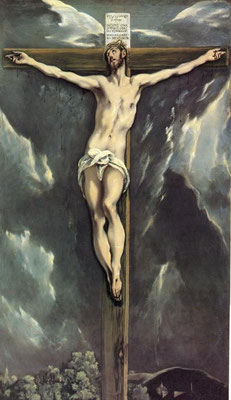 Gekreuzigter, Cleveland, .of Art (Lw. 193x116cm) unten beschnitten