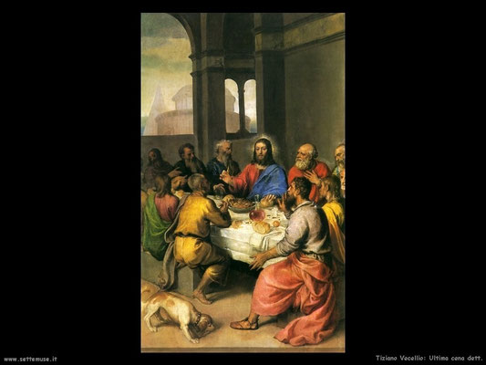 Tizian,Ultima Cena 1542/44, Urbino, Gall.naz. d.Marche