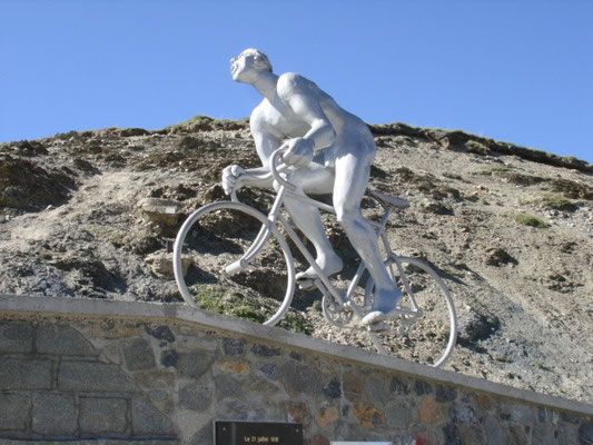 Monument Octave Lapize am Pass Tourmalet (Tour de France 1910)