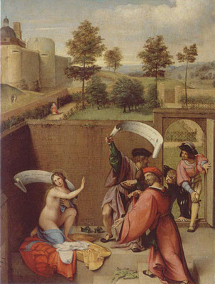 Lorenzo Lotto, Susanna 1517, Florenz, Uffizien