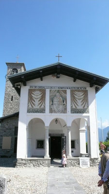 Madonna del Ghisallo, la chiesa dei ciclisti