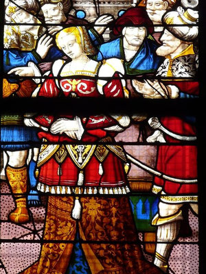 St.Patrice, Rouen 16.Jh.Detail