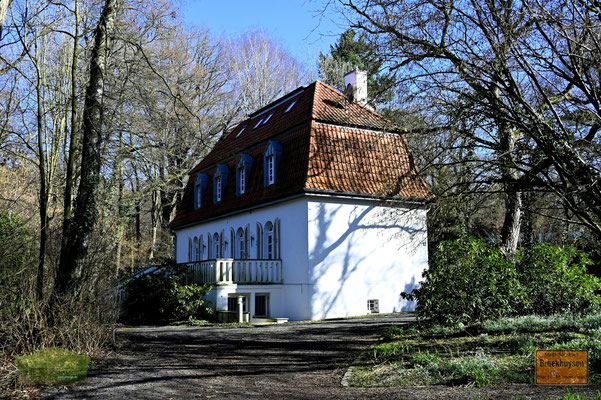 23.02.2022 - Herrenhaus (Rückseite) an der Paesmühle