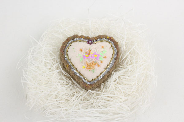 【GS490】「Hop Along / Sister Cities」 aroma wax sachet （ハートカップケーキ）banana x coffee x honey ¥3,430 +tax