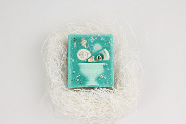 【GS492】「Heavenly / atta girl」 aroma wax sachet （ハートスクエア）pineapple x blackberry x peppermint ¥3,530 +tax