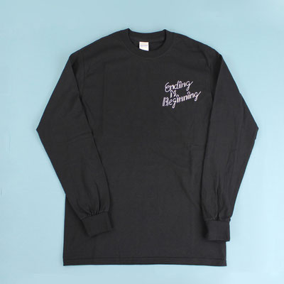 【GS582/583】うさべにロンT（S/L） 各¥3,500 +tax　※フロント