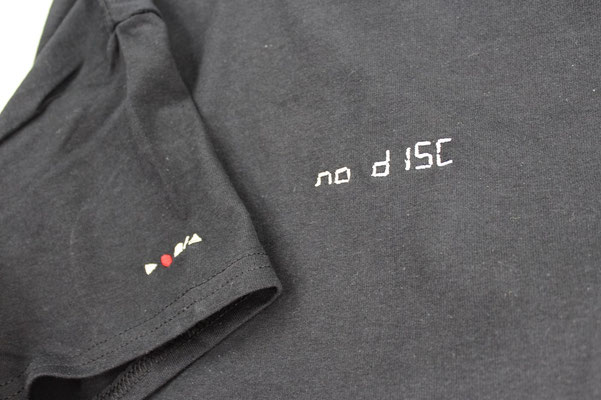 【GS442～445】ki_moi - no disc T (S/M/L ブラック・蓄光) ￥3,500 +tax