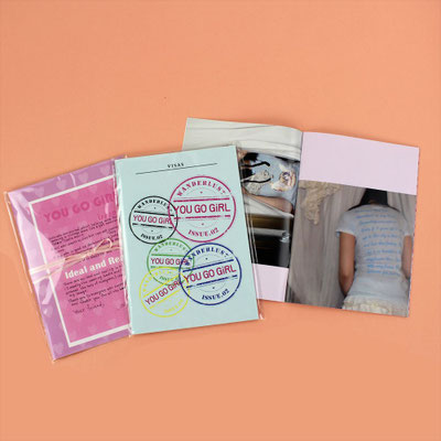 【GS776/777】layslielie / YOU GO GIRL zine #2,3 各¥1,000 +tax