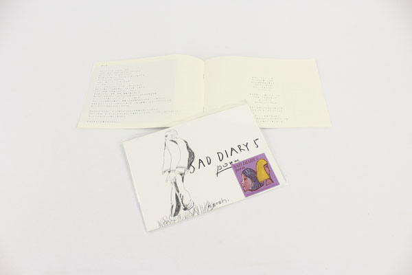 【GS423】norahi - sad diary 5 poem (poem zine) ￥500 +tax