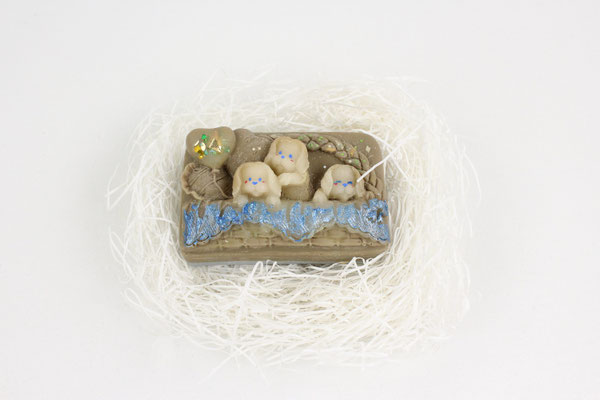 【GS489】「HAIM / Right now」 aroma wax sachet （犬兄弟）honey x coffee x blackberry ¥3,620 +tax
