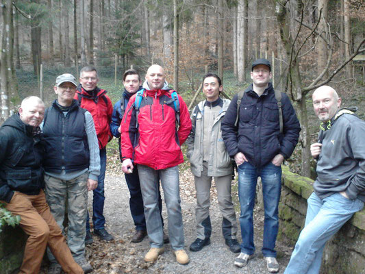 Wandergruppen im Schwarzwald