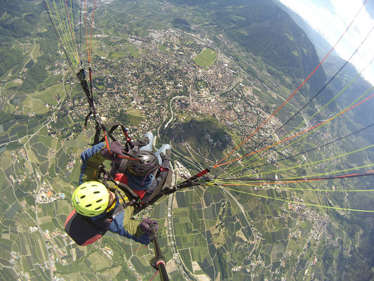 Schenna Meran Perderennplatz Dorf Tirol