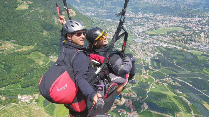 Richtung Pferderennplatz Meran - verso ippodromo di merano