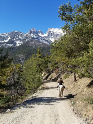 randonnée à cheval