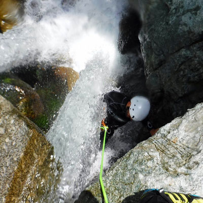 canyon et canyoning à briançon serre chevalier dans les hautes alpes