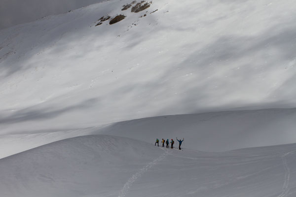 Une grande quantité de neige à 2600m 