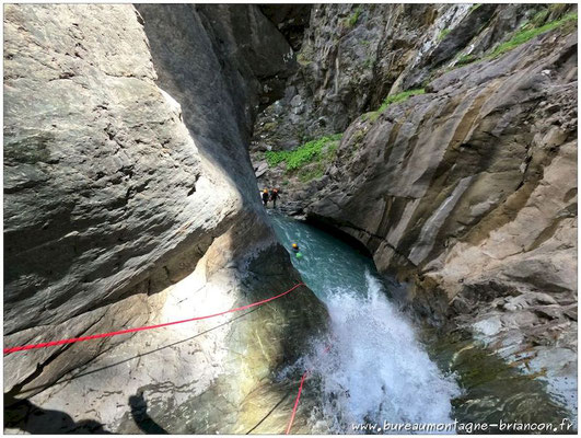 Canyoning dans les Hautes Alpes