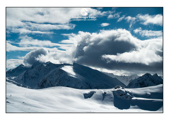 Paysage montagne des Hautes Alpes