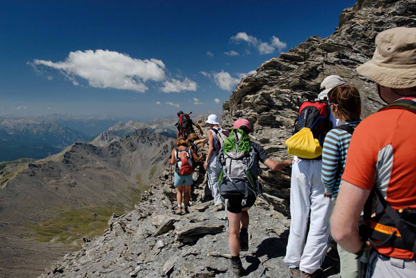 randonnée sommet briançon serre chevalier 3000