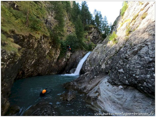 canyoning à Briançon