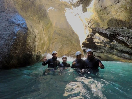 canyoning serre che briançon