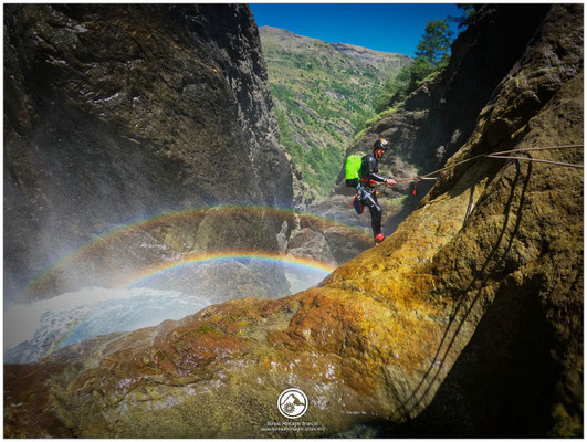 parcours de canyoning incroyable