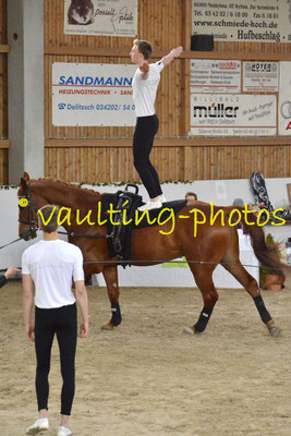 Team Lindenhöhe; Pferd: Elwood Blues; Longe: Juliane Matthes