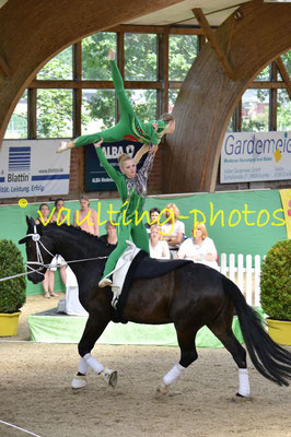 Juniorteam Brakel I (GER); Pferd: Dorian Gray; Longe: Anna Brinkmann