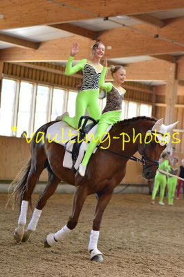 Juniorteam II Schenkenberg; Longe: Katja Wagner; Pferd: Giovanni