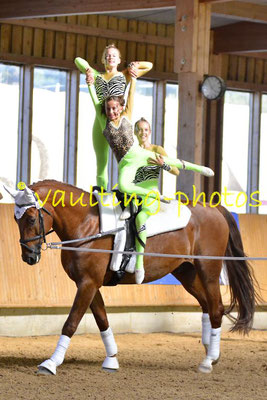 Juniorteam II Schenkenberg; Longe: Katja Wagner; Pferd: Giovanni