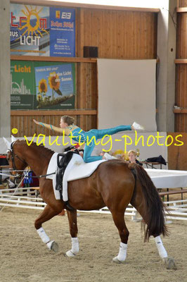 Juniorteam II Schenkenberg; Pferd: Giovanni; Longe: Katja Wagner