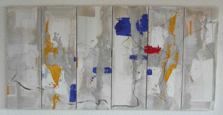 Nr. 64 o.T. 2014, 6x30x90 (verkauft)