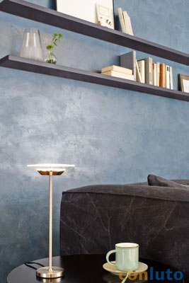 Wohnzimmer Lehmglätte